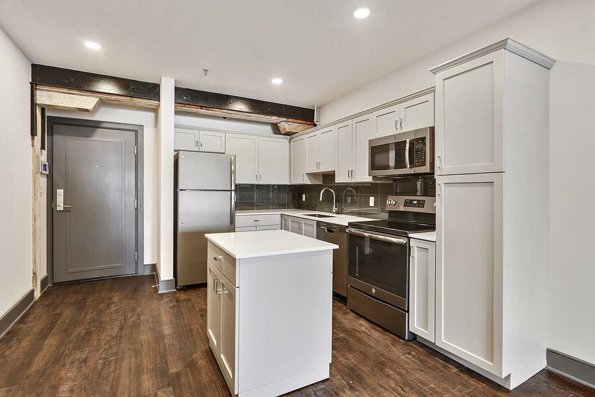 Enjoy a fully modern kitchen with brand new appliances, as well as marble and granite finishes.